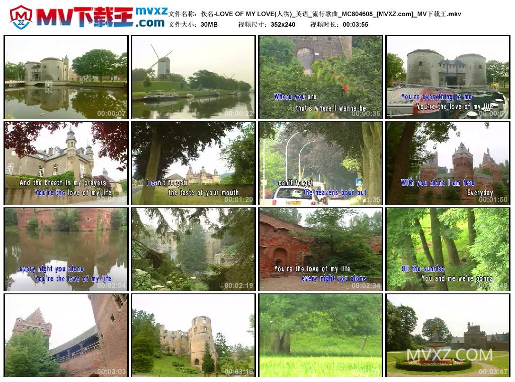 佚名-LOVE OF MY LOVE(人物)_英语_流行歌曲_MC804608